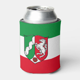 Rafraîchisseur Pour Canette Drapeau de Rhénanie du Nord Westphalie Can Cooler