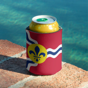 Rafraîchisseur Pour Canette Drapeau de Saint-Louis, Missouri