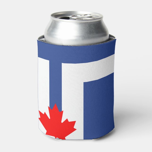 Rafraîchisseur Pour Canette Drapeau de Toronto, Ontario (Can devant)