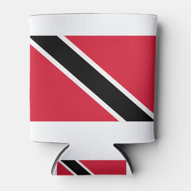 Rafraîchisseur Pour Canette Drapeau de Trinité-et-Tobago (Devant)
