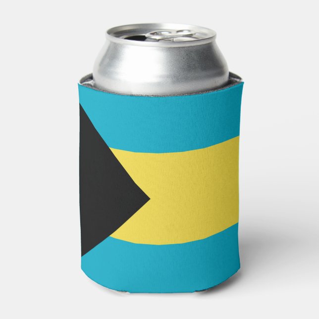 Rafraîchisseur Pour Canette Drapeau des Bahamas (Can devant)