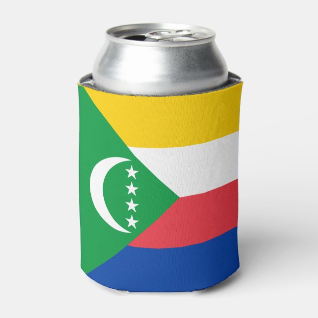 Rafraîchisseur Pour Canette Drapeau des Comores (Can devant)