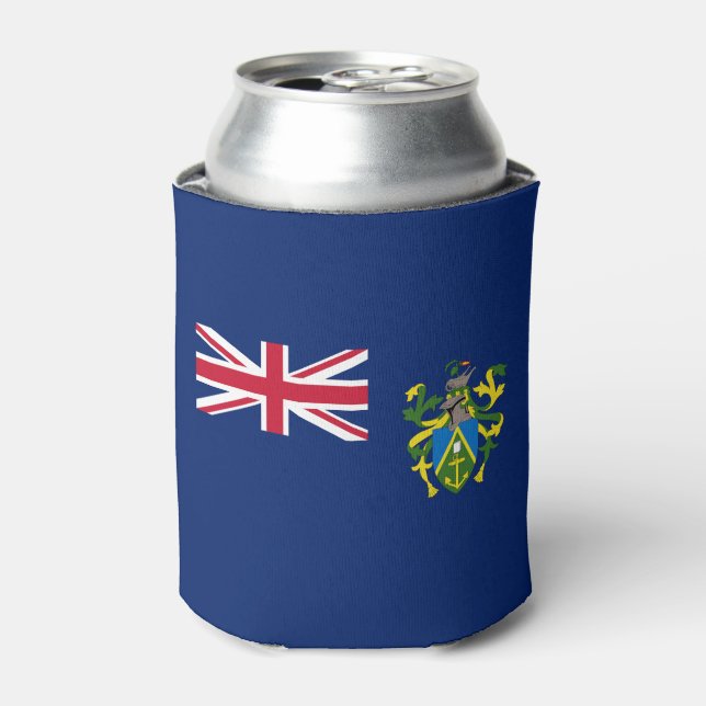 Rafraîchisseur Pour Canette Drapeau des îles Pitcairn (Can devant)