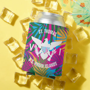 Rafraîchisseur Pour Canette Drapeau des îles Vierges américaines St. Thomas Pa