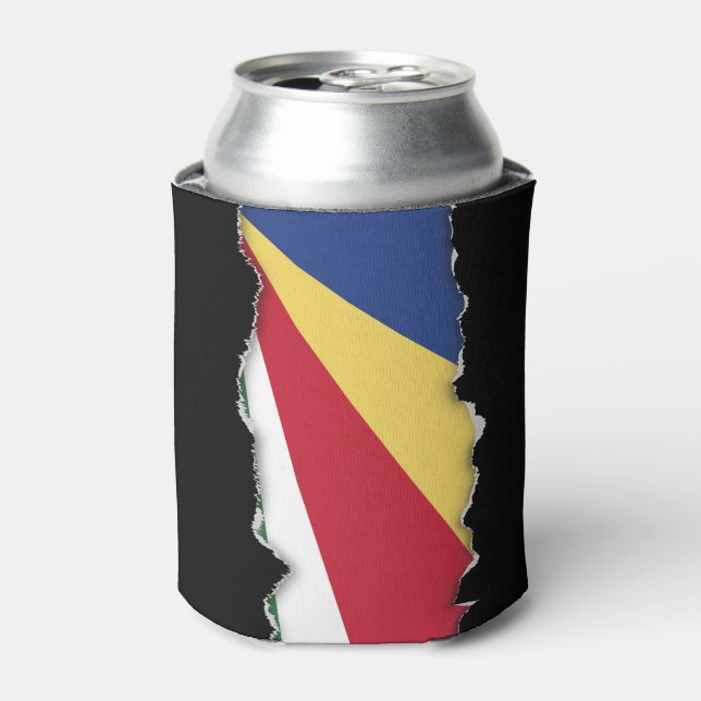 Rafraîchisseur Pour Canette Drapeau des Seychelles (Can devant)