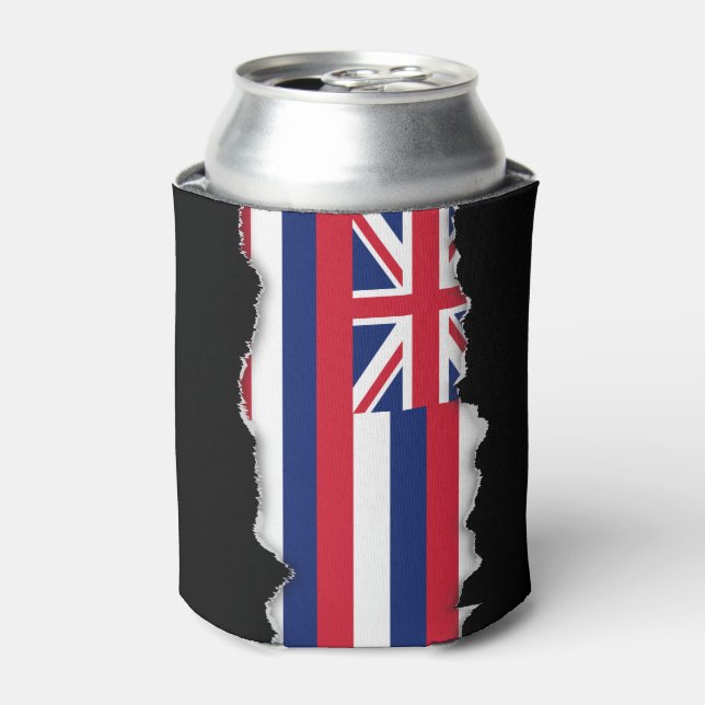 Rafraîchisseur Pour Canette Drapeau d'État d'Hawaii (Can devant)