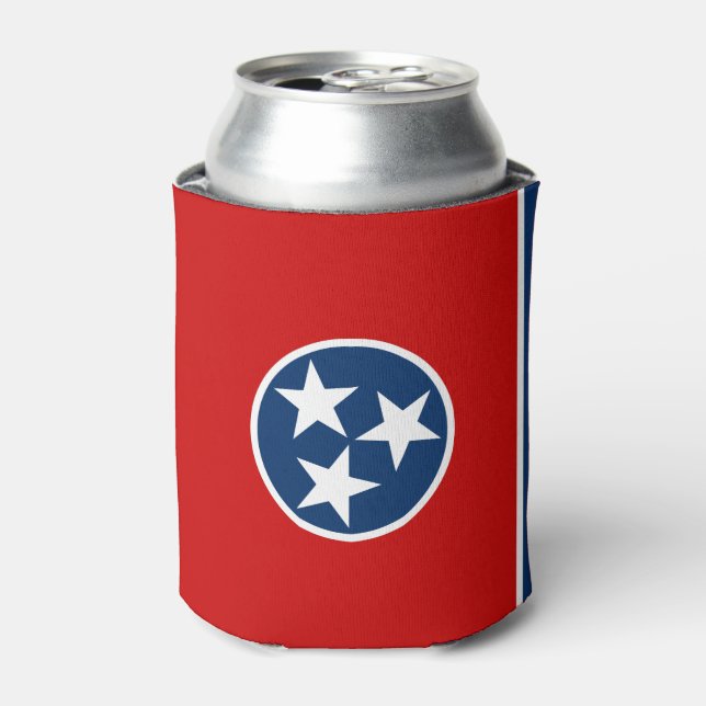Rafraîchisseur Pour Canette Drapeau d'état du Tennessee (Can devant)