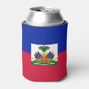 Rafraîchisseur Pour Canette Drapeau d'Haïti