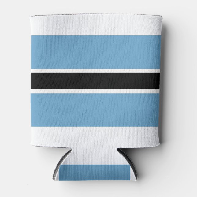 Rafraîchisseur Pour Canette Drapeau du Botswana (Devant)