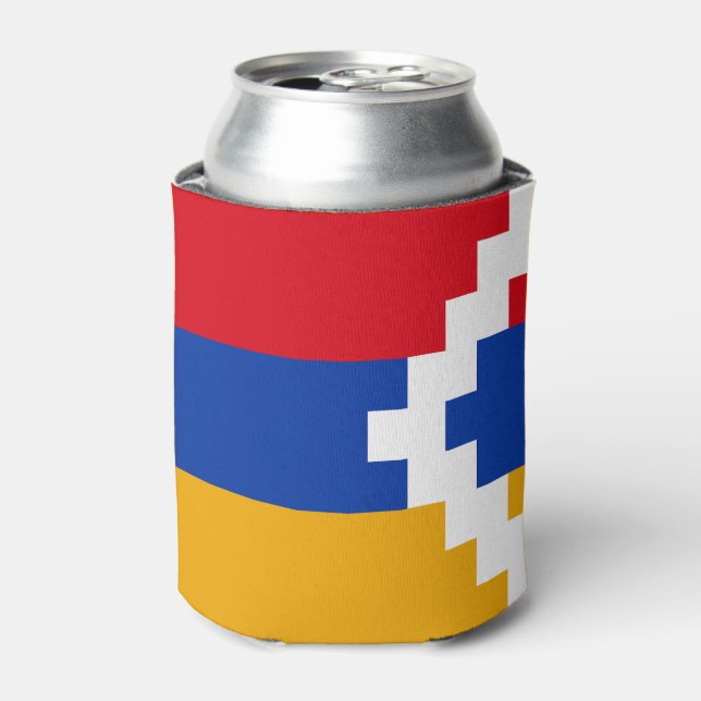 Rafraîchisseur Pour Canette Drapeau du Haut-Karabagh (Can devant)