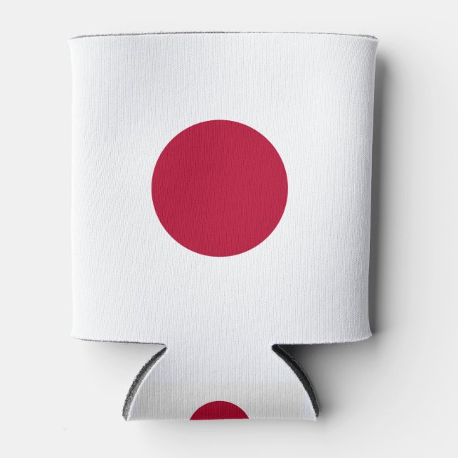 Rafraîchisseur Pour Canette Drapeau du Japon (Devant)