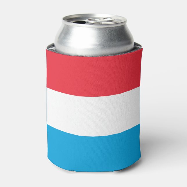 Rafraîchisseur Pour Canette Drapeau du Luxembourg (Can devant)