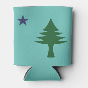 Rafraîchisseur Pour Canette Drapeau du Maine Koozie 1901