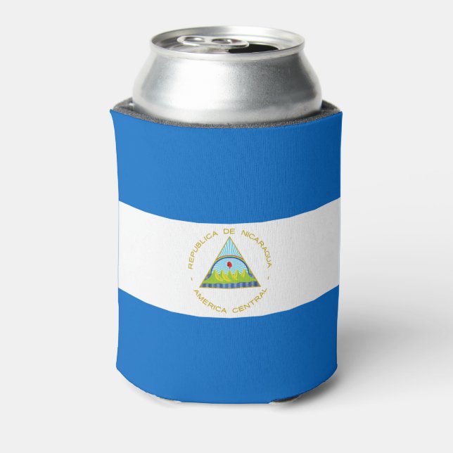 Rafraîchisseur Pour Canette Drapeau du Nicaragua (Can Dos)