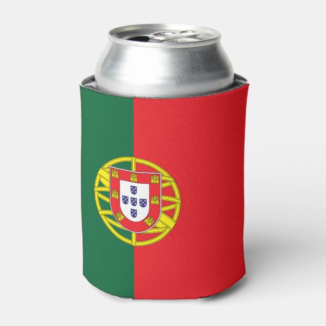 Rafraîchisseur Pour Canette Drapeau du Portugal (Can devant)