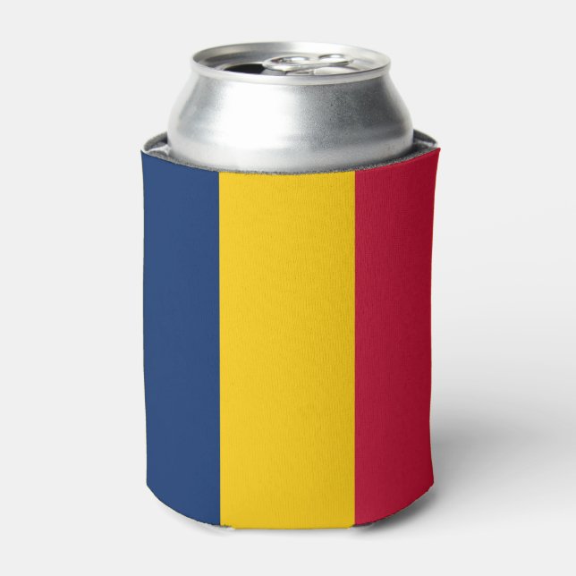 Rafraîchisseur Pour Canette Drapeau du Tchad (Can devant)