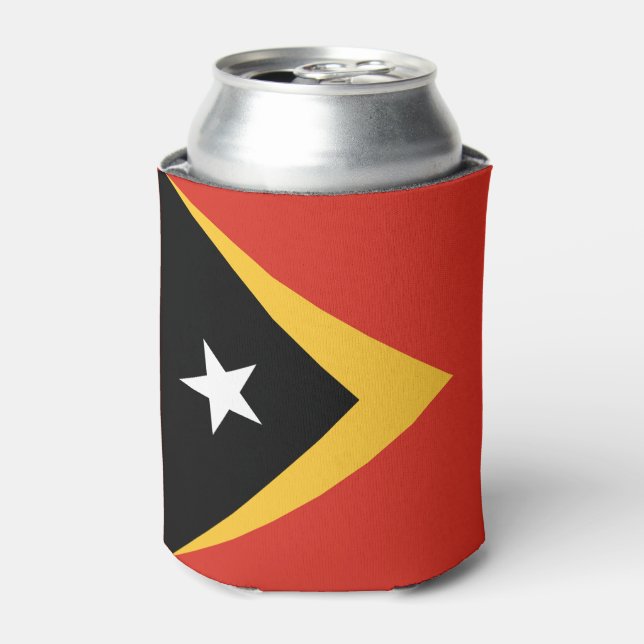 Rafraîchisseur Pour Canette Drapeau du Timor oriental (Can devant)