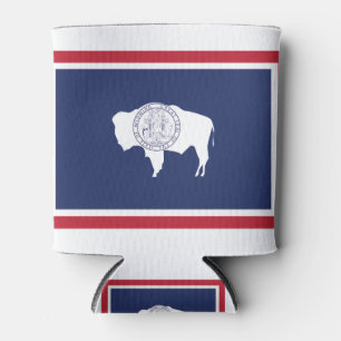 Rafraîchisseur Pour Canette Drapeau du Wyoming