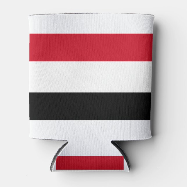 Rafraîchisseur Pour Canette Drapeau du Yémen (Devant)