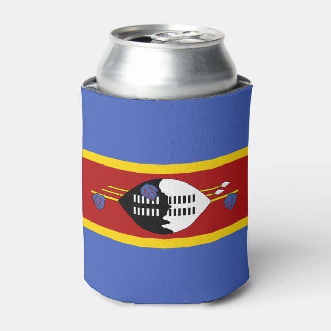 Rafraîchisseur Pour Canette Drapeau Eswatini (Can devant)