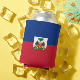 Rafraîchisseur Pour Canette Drapeau Haïti
