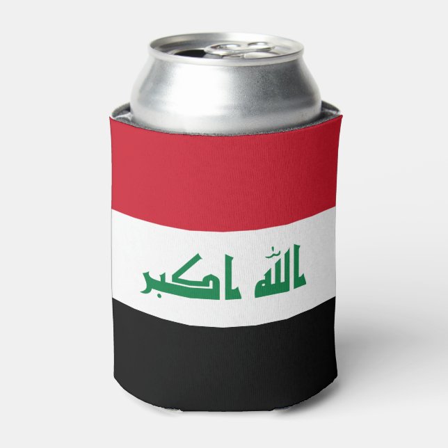 Rafraîchisseur Pour Canette Drapeau Iraq (Can devant)