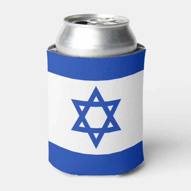 Rafraîchisseur Pour Canette Drapeau Israël (Can devant)