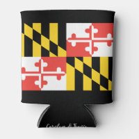 Drapeau Maryland personnalisé peut refroidir