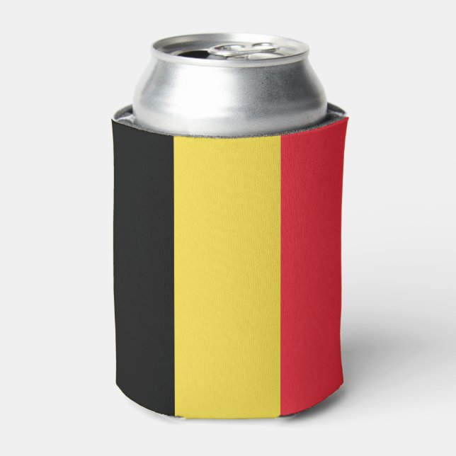 Rafraîchisseur Pour Canette Drapeau patriotique belge (Can devant)