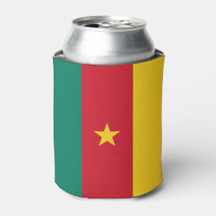 Rafraîchisseur Pour Canette Drapeau patriotique du Cameroun