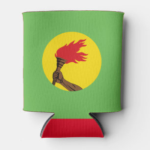 Rafraîchisseur Pour Canette Drapeau République du Zaïre - République démocrati