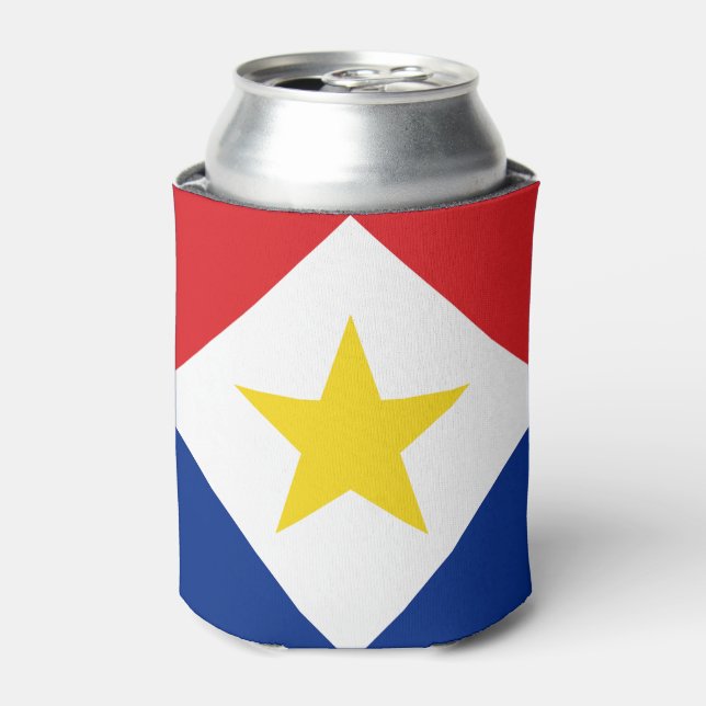 Rafraîchisseur Pour Canette Drapeau Saba (Can devant)