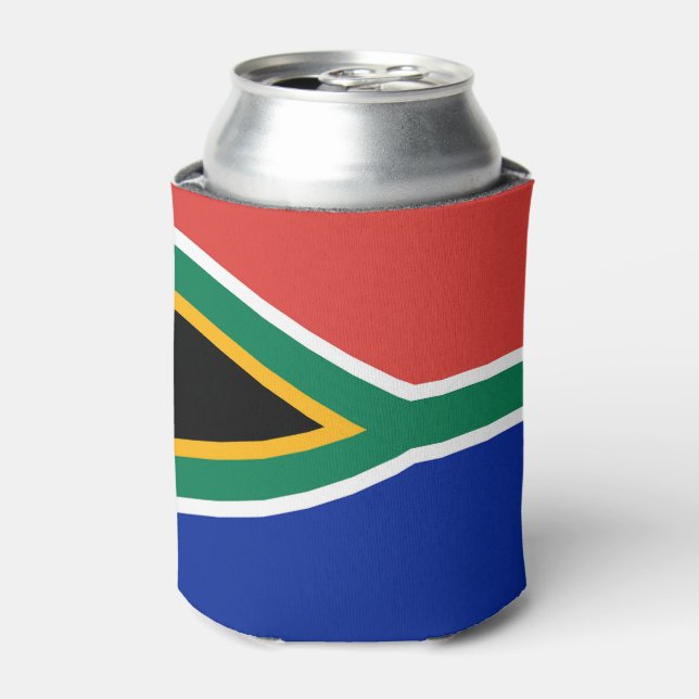 Rafraîchisseur Pour Canette drapeau sud-africain (Can devant)