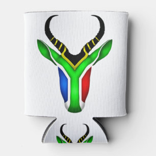 Rafraîchisseur Pour Canette Drapeau sud-africain springbok