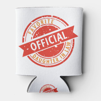 Rafraîchisseur Pour Canette Drôle cadeau officiel Favori fille en droit