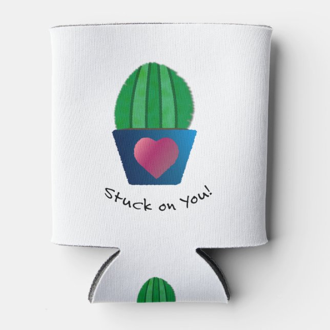 Rafraîchisseur Pour Canette Drôle Coincé Sur Vous Cactus (Devant)