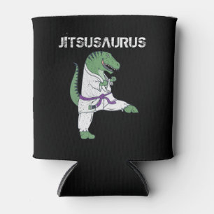 Rafraîchisseur Pour Canette Drôle Jujitsu, T-Rex Jiu Jitsu Cadeaux de ceintur