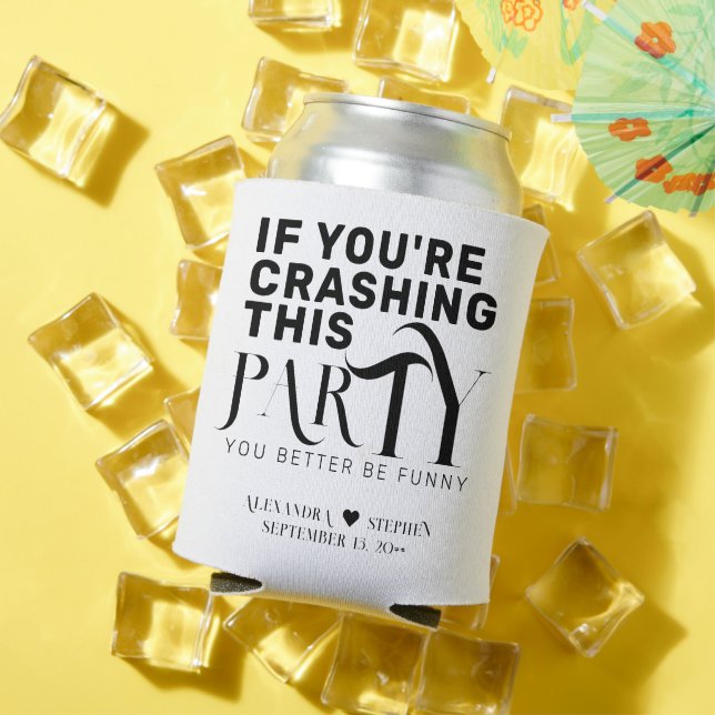 Rafraîchisseur Pour Canette Drôle Mariage Citation Mariage Faveur Boire (Été in situ)