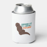 Drôle Otter Cartoon Animal Otterly Adorable