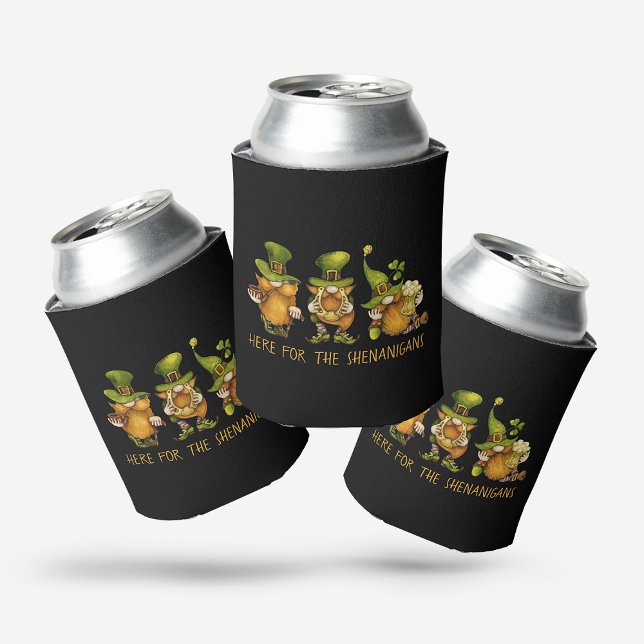 Rafraîchisseur Pour Canette Drôles de gnomes irlandais Shenanigans St Patrick' (Créateur téléchargé)