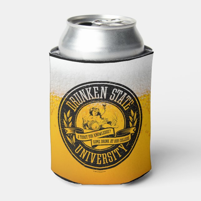 Rafraîchisseur Pour Canette Drunken State University peut se refroidir (Can devant)