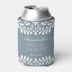 Rafraîchisseur Pour Canette Dusty Blue Talavera Espagne Fiesta Fête des mariée