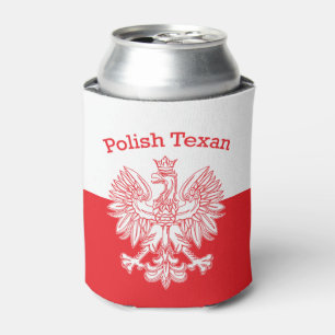 Rafraîchisseur Pour Canette Eagle blanc texan polonais