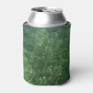 Rafraîchisseur Pour Canette Eau au-dessus de l'herbe marine II (bleu et vert)
