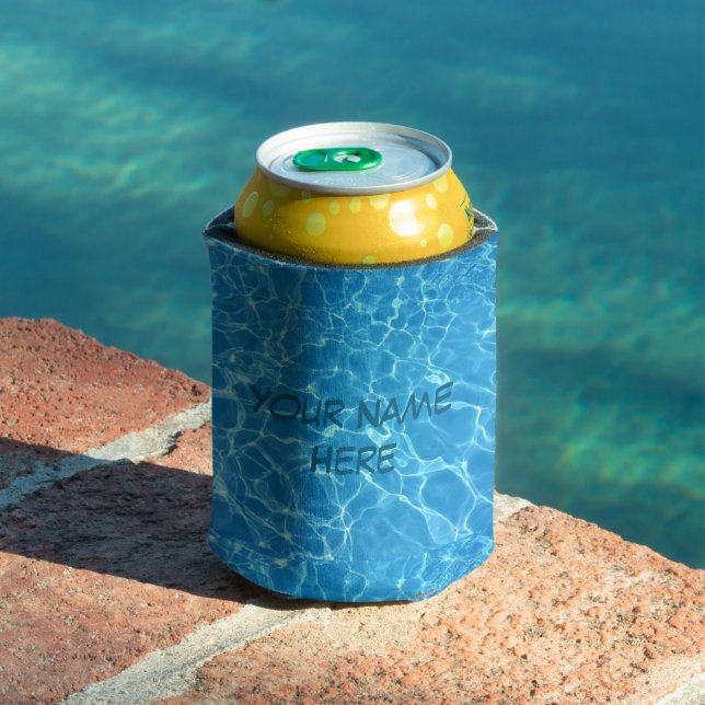 Rafraîchisseur Pour Canette Eau Turquoise (Piscine in situ)
