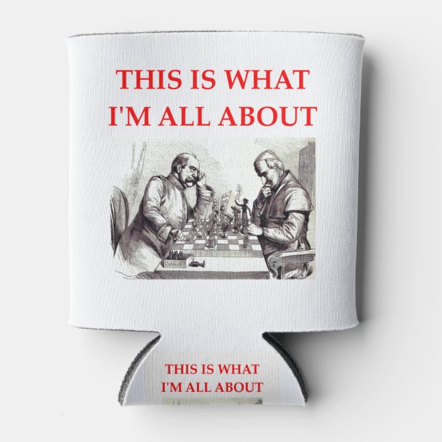 RAFRAÎCHISSEUR  POUR CANETTE ÉCHECS (Devant)