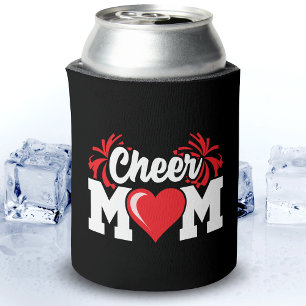 Rafraîchisseur Pour Canette École Pom-pom girl Squad Sports Fier Cheer Maman