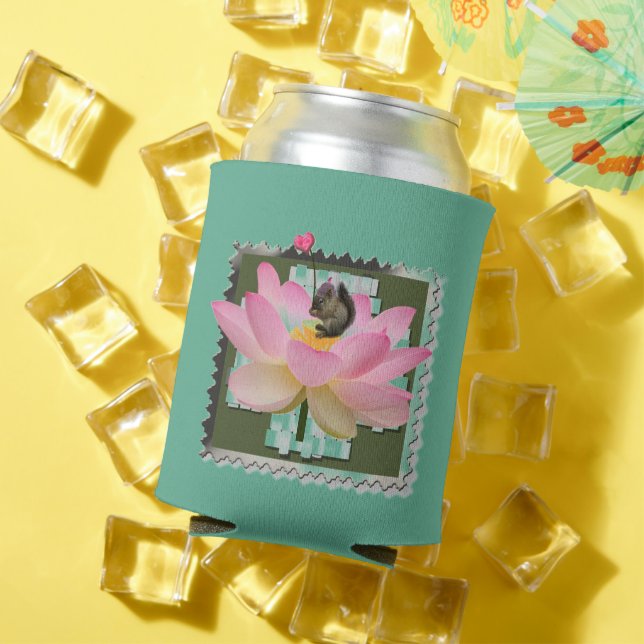 Rafraîchisseur Pour Canette Écureuil de bébé (Été in situ)