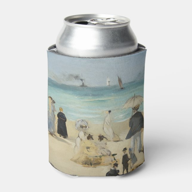 Rafraîchisseur Pour Canette Edouard Manet - Sur la plage, Boulogne-sur-Mer (Can devant)
