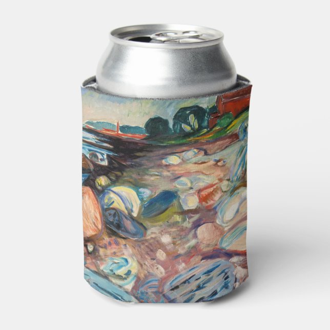 Rafraîchisseur Pour Canette Edvard Munch - Rive avec Maison Rouge (Can devant)